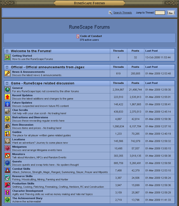 RuneScape Forums - Blue