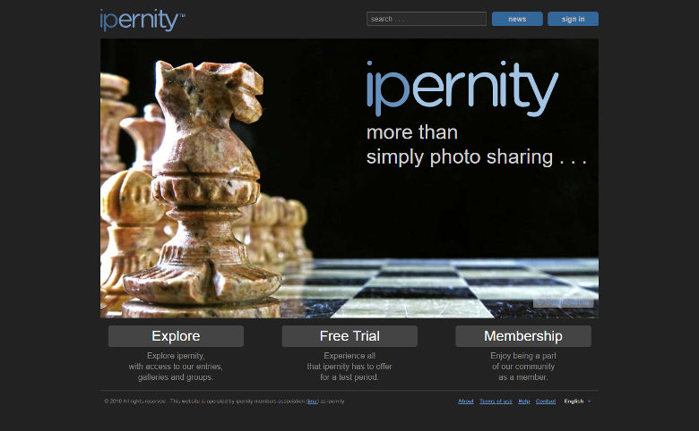 Ipernity Dark style 2018 v1.0