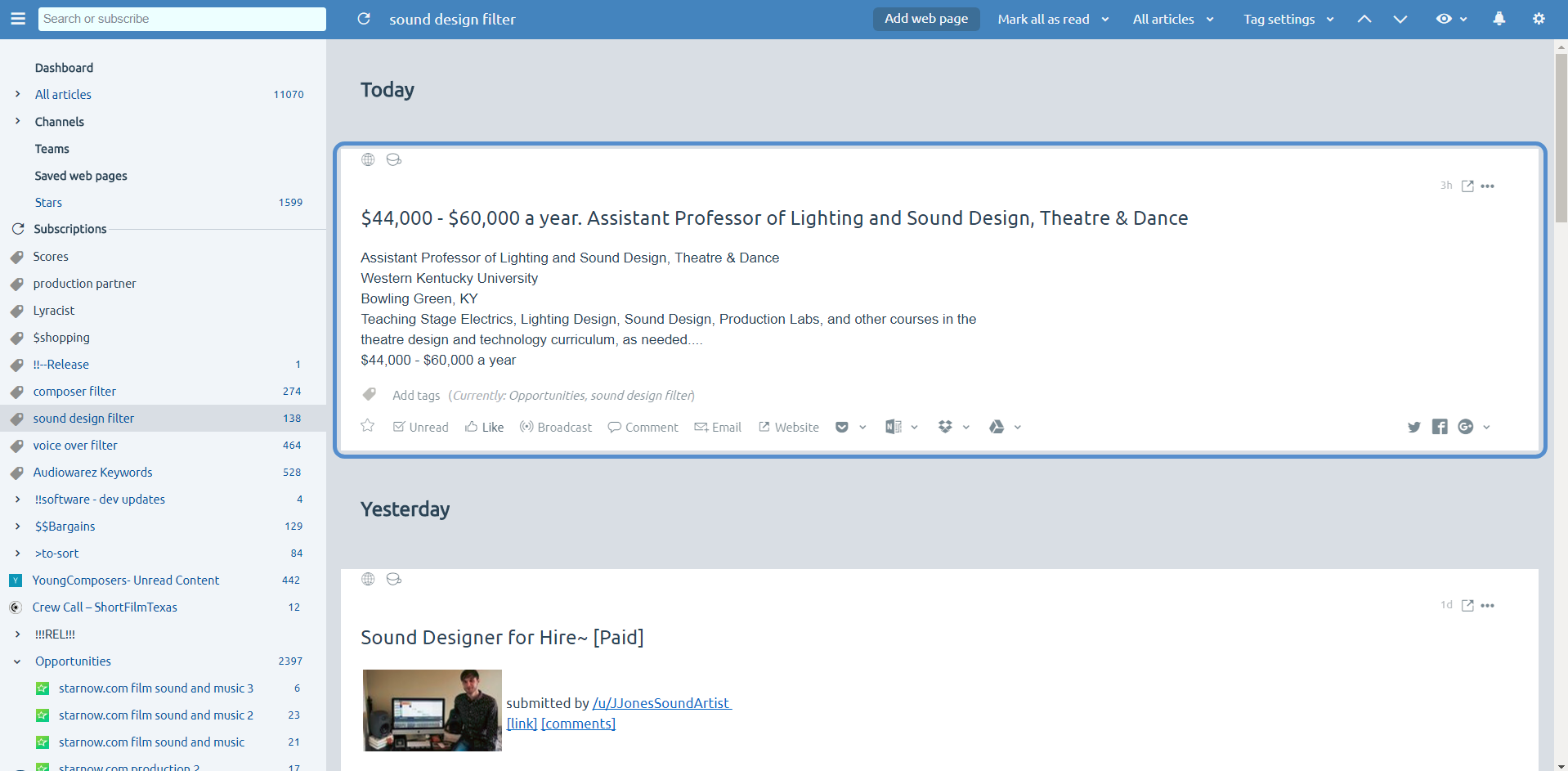 Inoreader Ubuntu Font