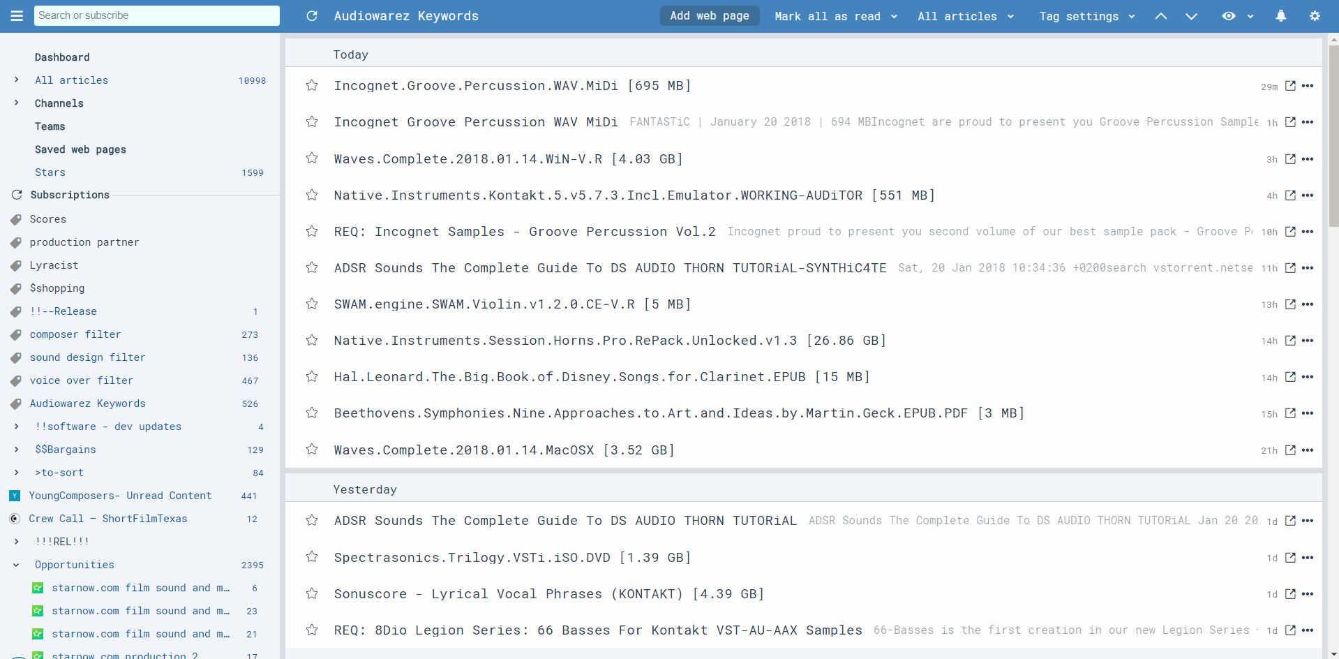 Inoreader Roboto Mono Font