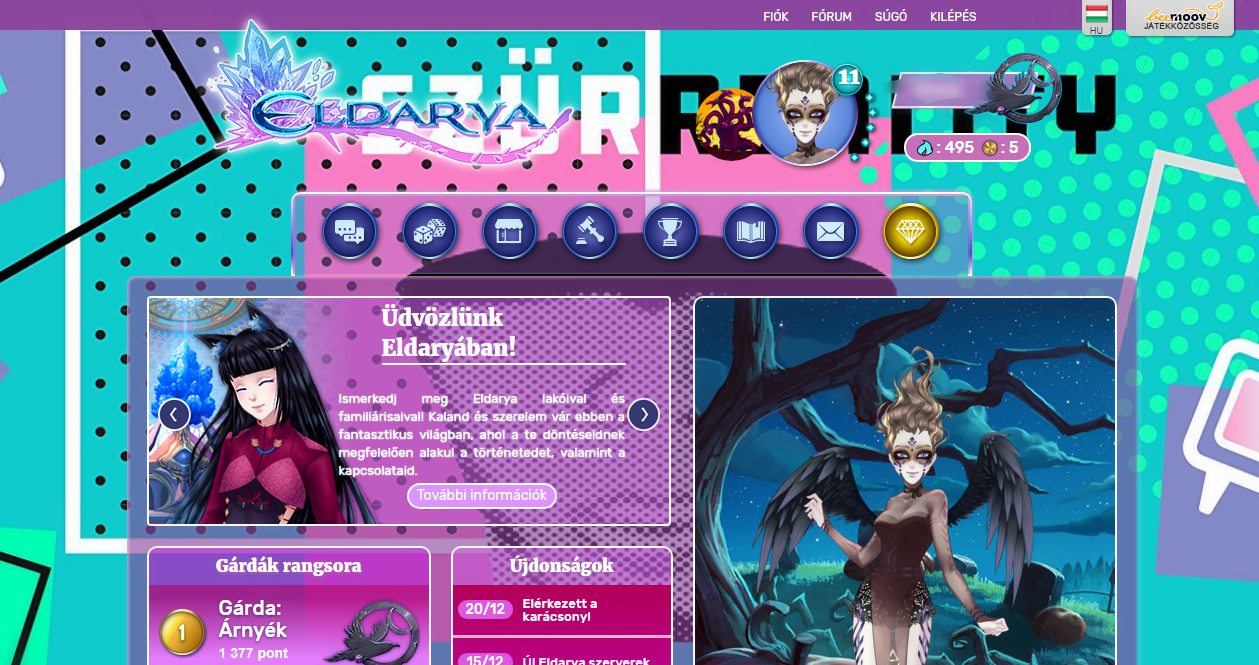 1# SZÜRREALITY SHOW Eldarya theme