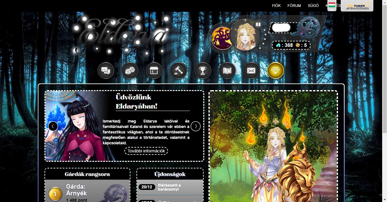 Eldarya - Dark Forest theme