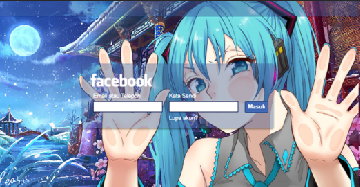 Login Facebook Hatsune Mikku 1.0