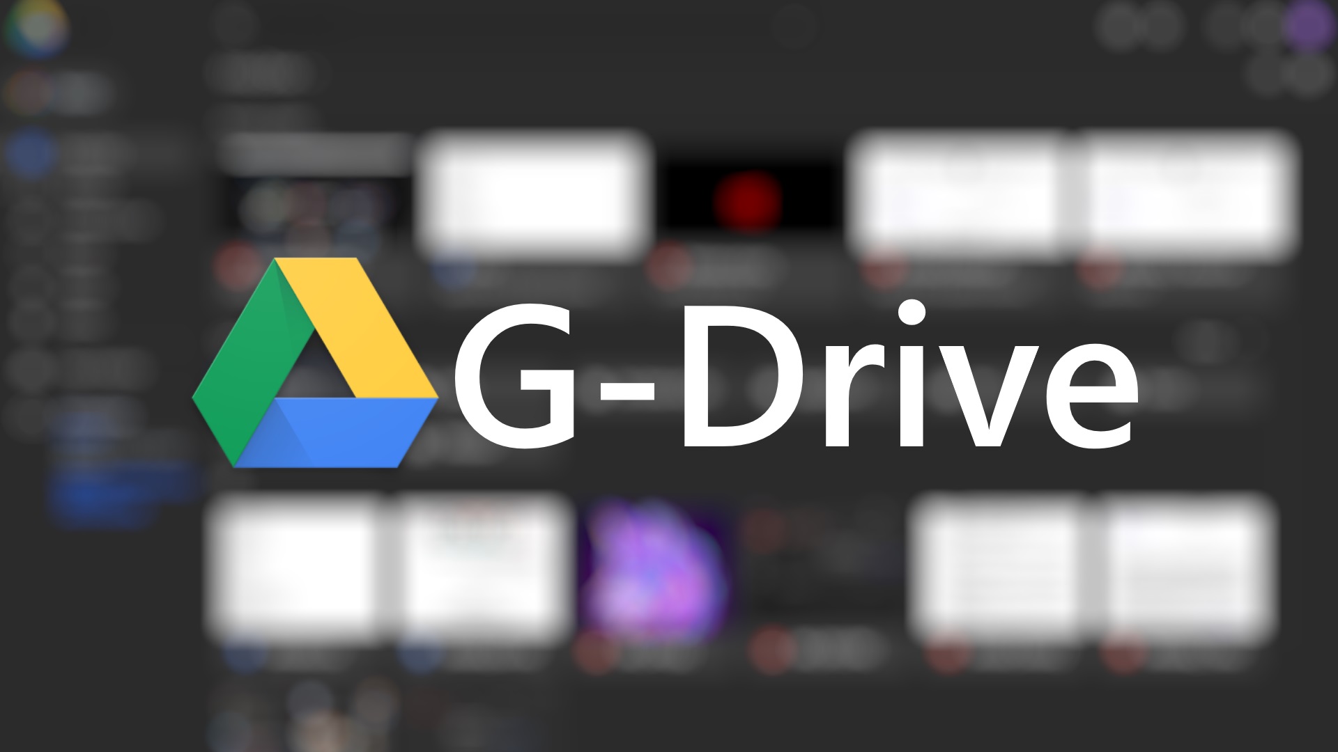 Dark Google Drive by DM