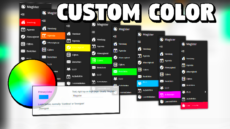Minimalistic Magister v1.52 (Custom Color)