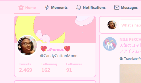 Pastel Pink Twitter