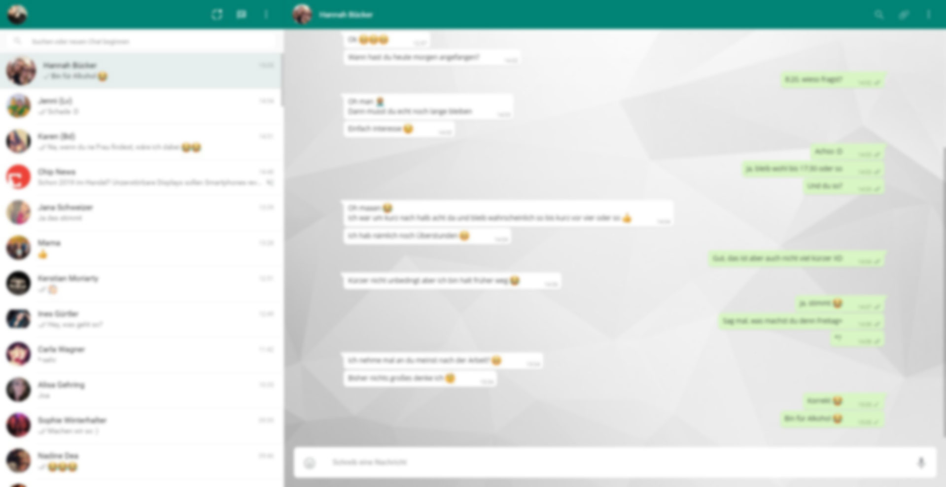 Whatsapp - Android Fullscreen