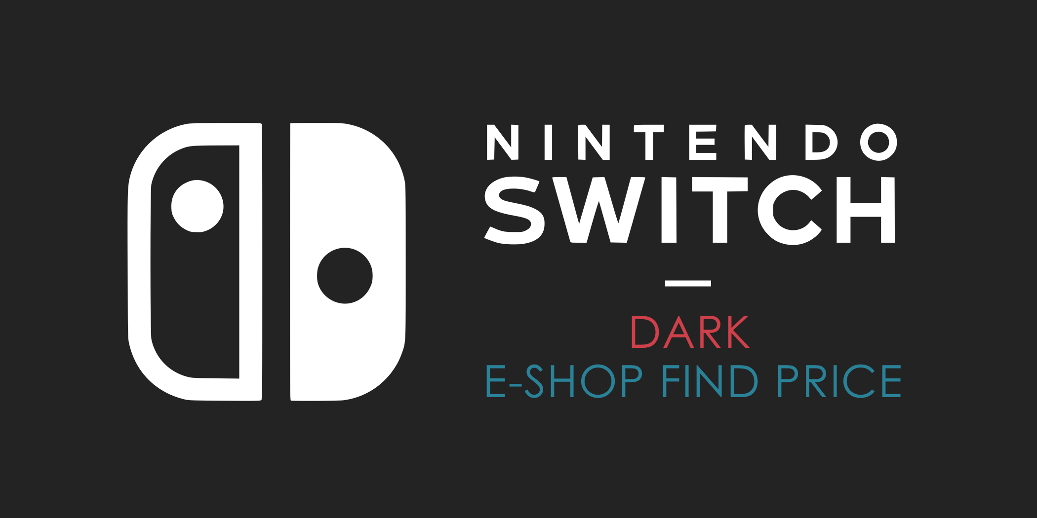 NS Switch E-Shop Find Price Dark
