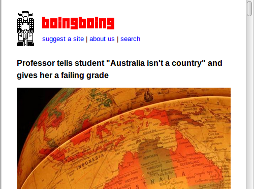 boingboing - Remove/hide sidebar