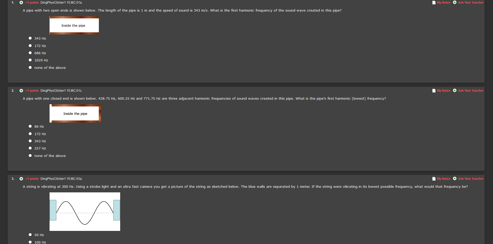 WebAssign Dark Material BETA