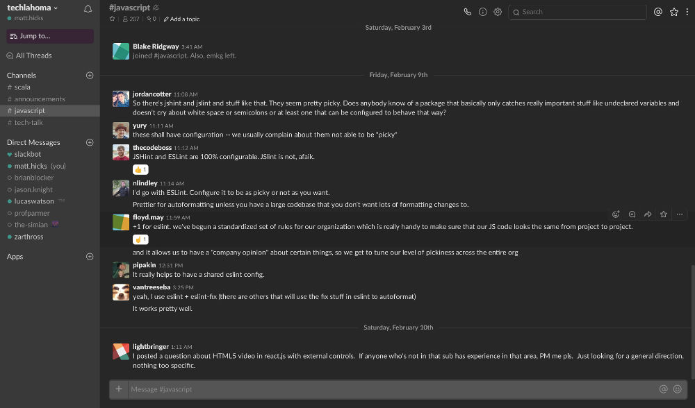 Slack Night Mode (Updated)