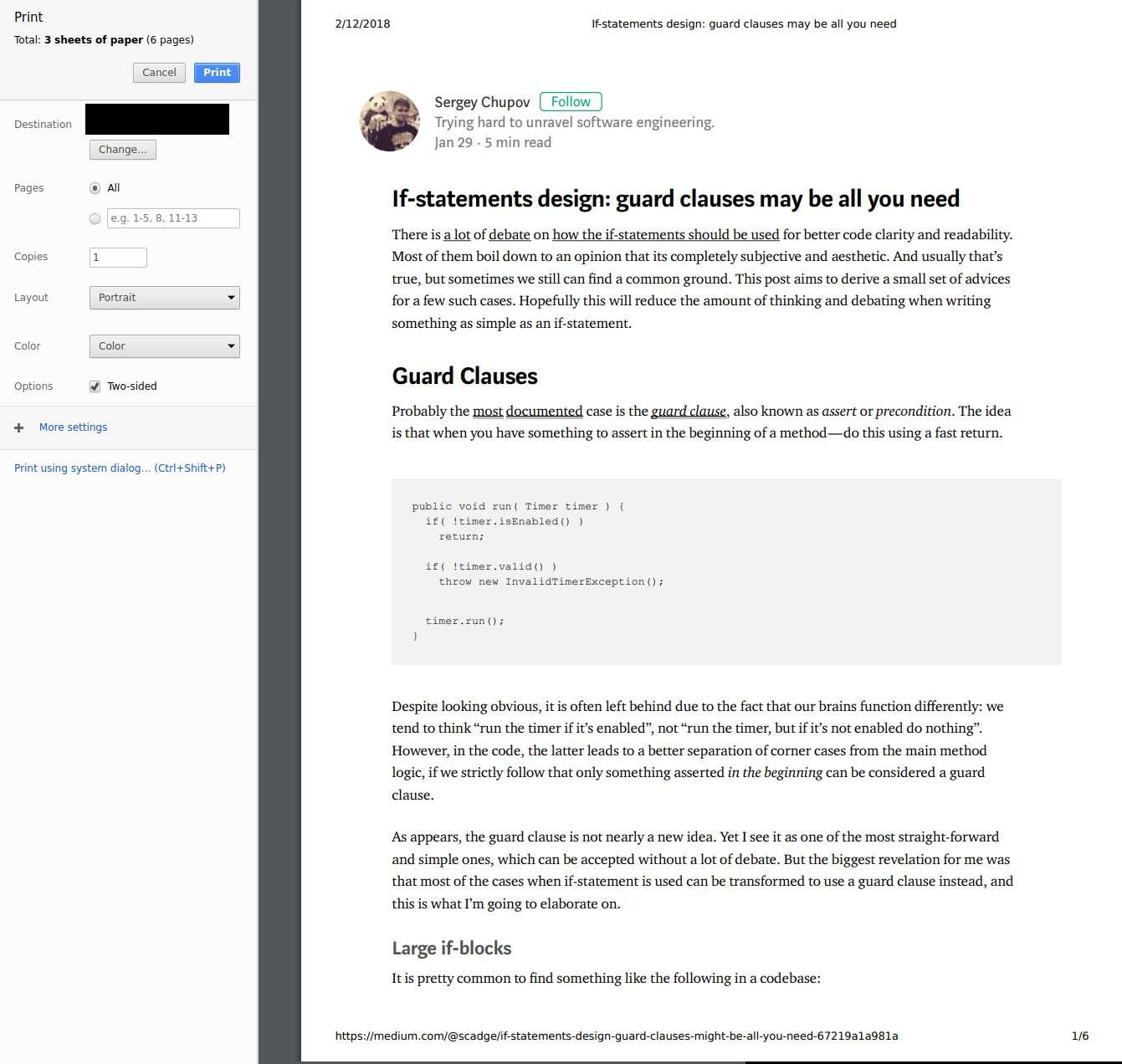 Printable Medium