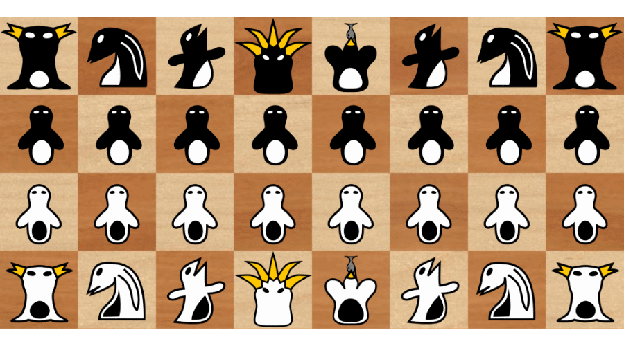 Penguin Chess Pieces for lichess.org