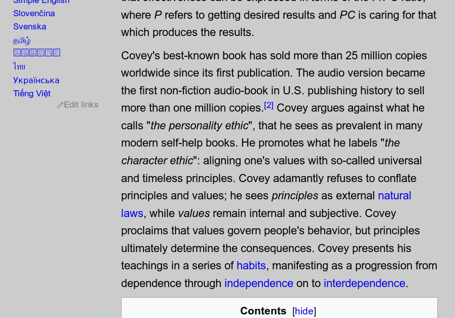 Wikipedia Remove Style