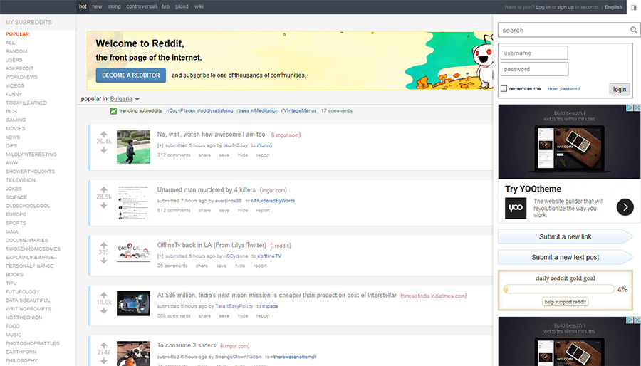 Reddit - Stylish Mod