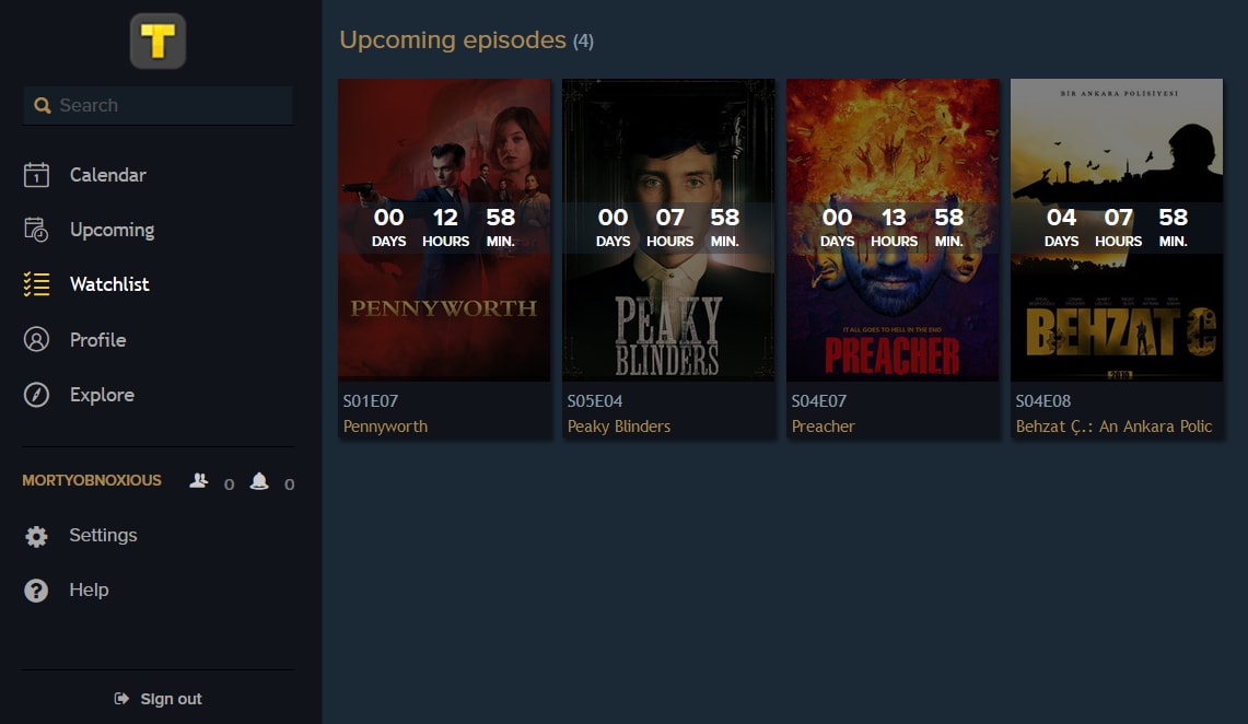Tvtime Themes & Skins | Userstyles.org