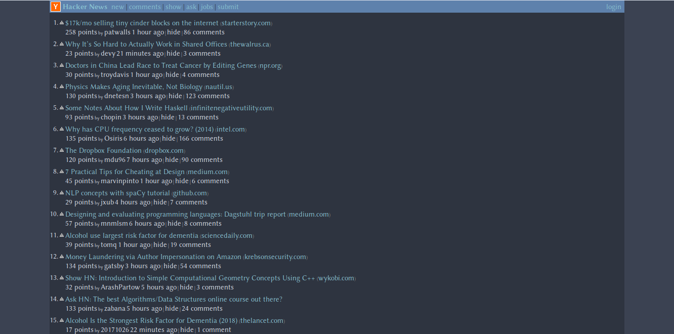 Nord Hacker News