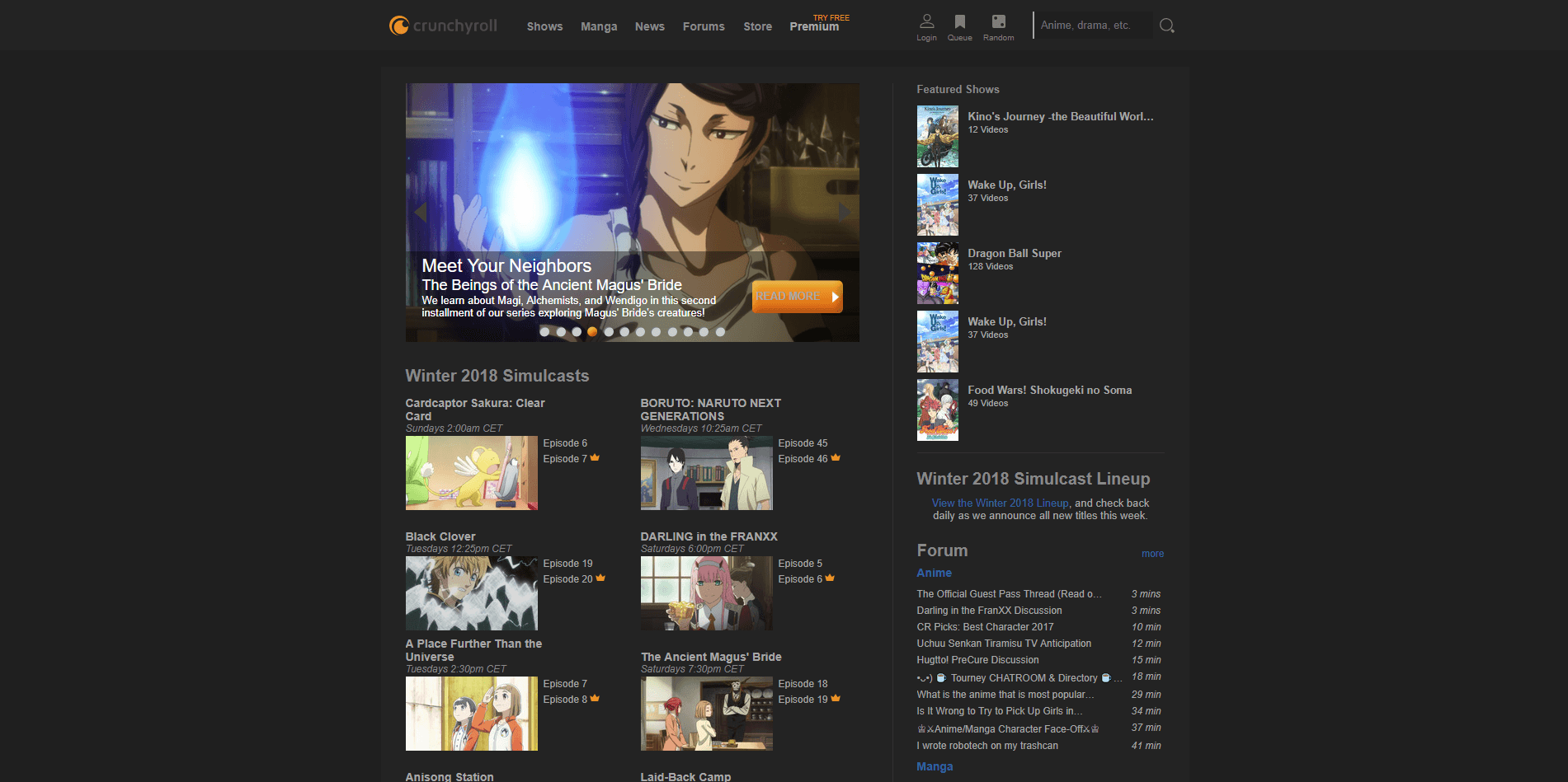 Crunchyroll Dark - XHS