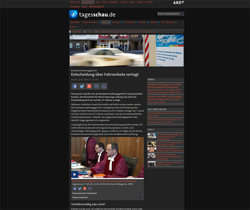 Tagesschau Dark