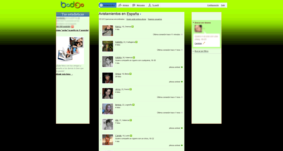 Badoo-Mejora de aspecto