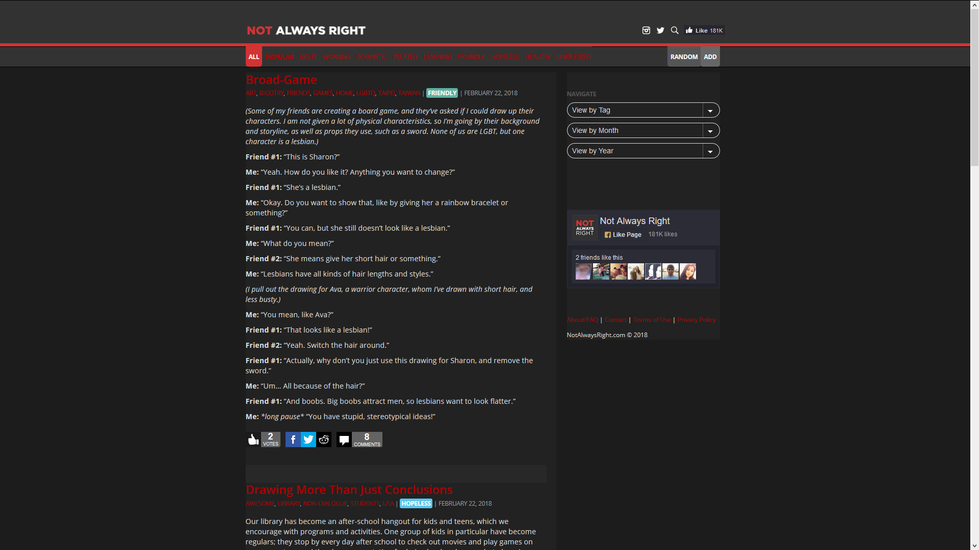 Not Always Right - Simple Dark