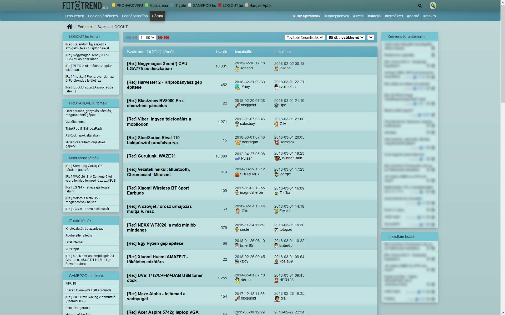 Prohardver Ocean Blue style