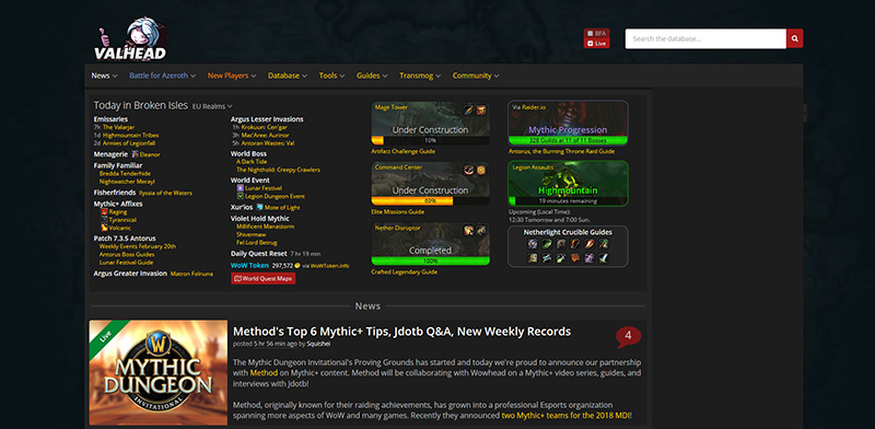 WoWhead Cleaner by Valnoressa