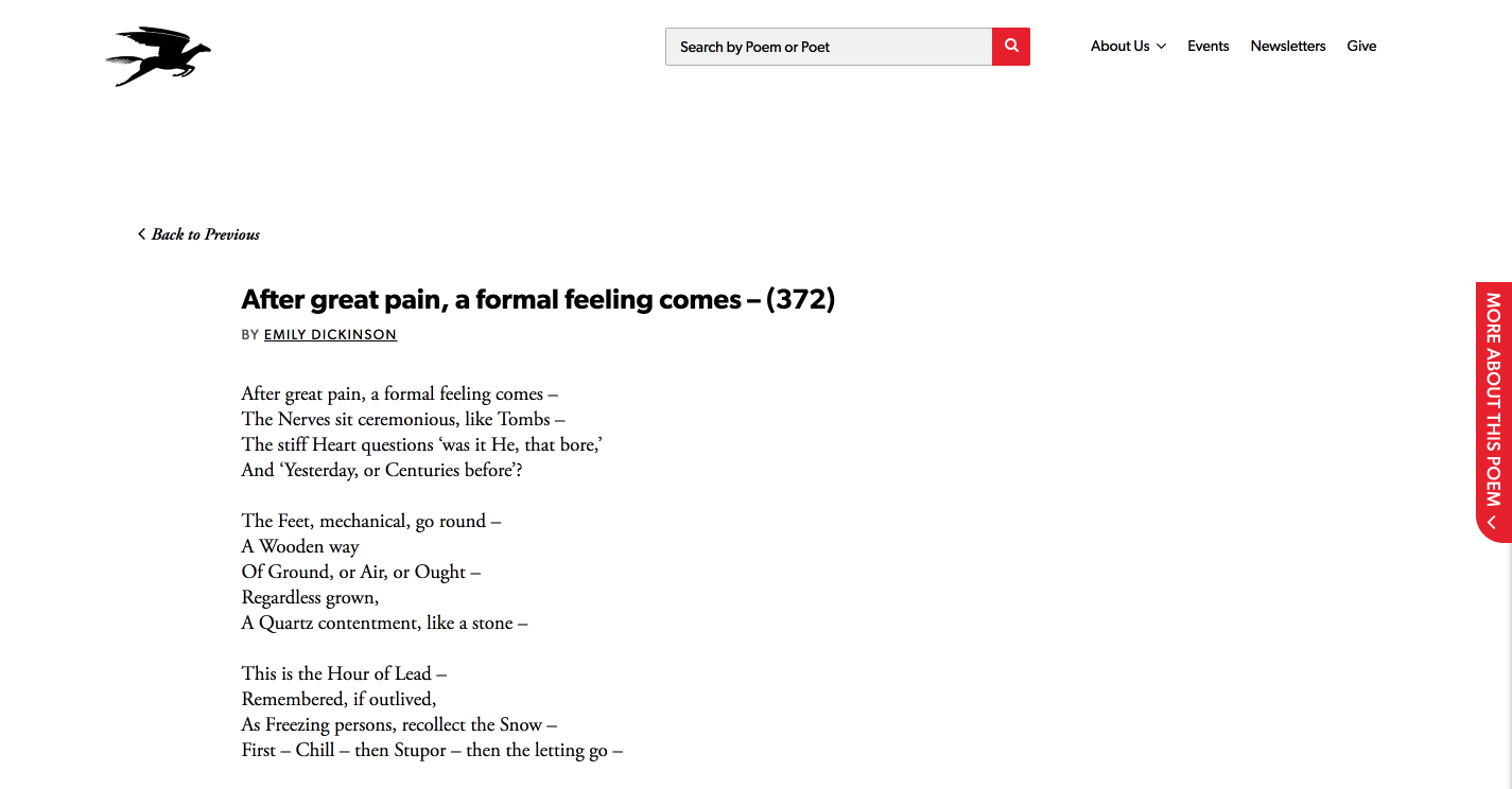 Poetry Foundation Small Header