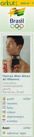 ORKUT TIME BRASIL OLIMPÍADAS | O MELHOR CONFIRA