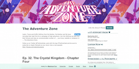 MaximumFunPodcastSiteRestyle