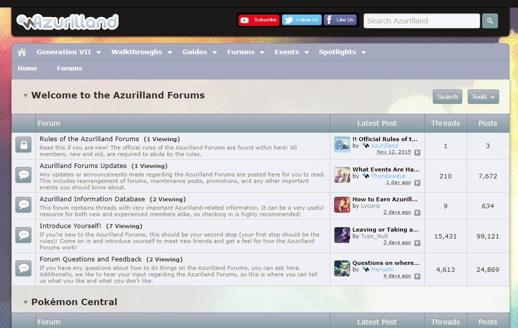 Azurilland Skin - Cloudy Skies