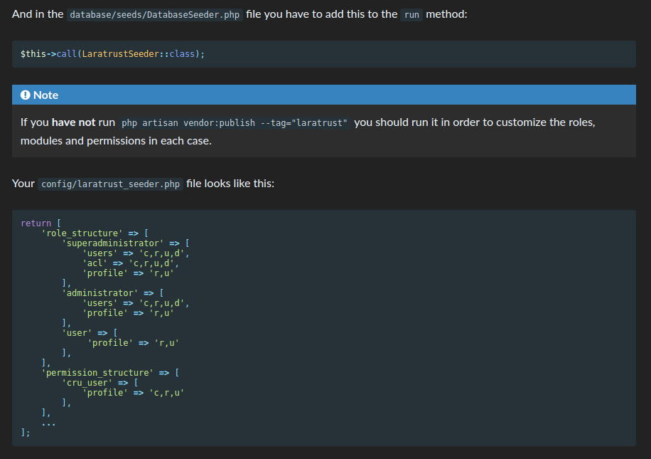 readthedocs Laravel Dark PHPStorm Material Oceanic