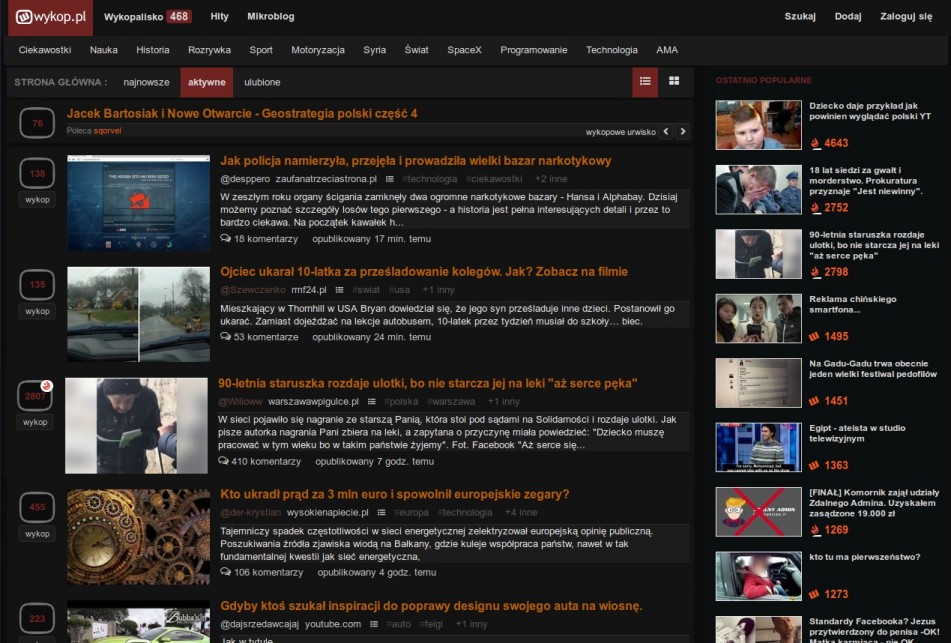 Wykop.pl - Dark Theme_U