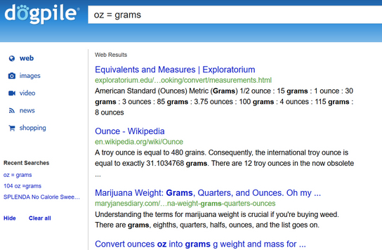 Dogpile Search - Jim Can Read It!