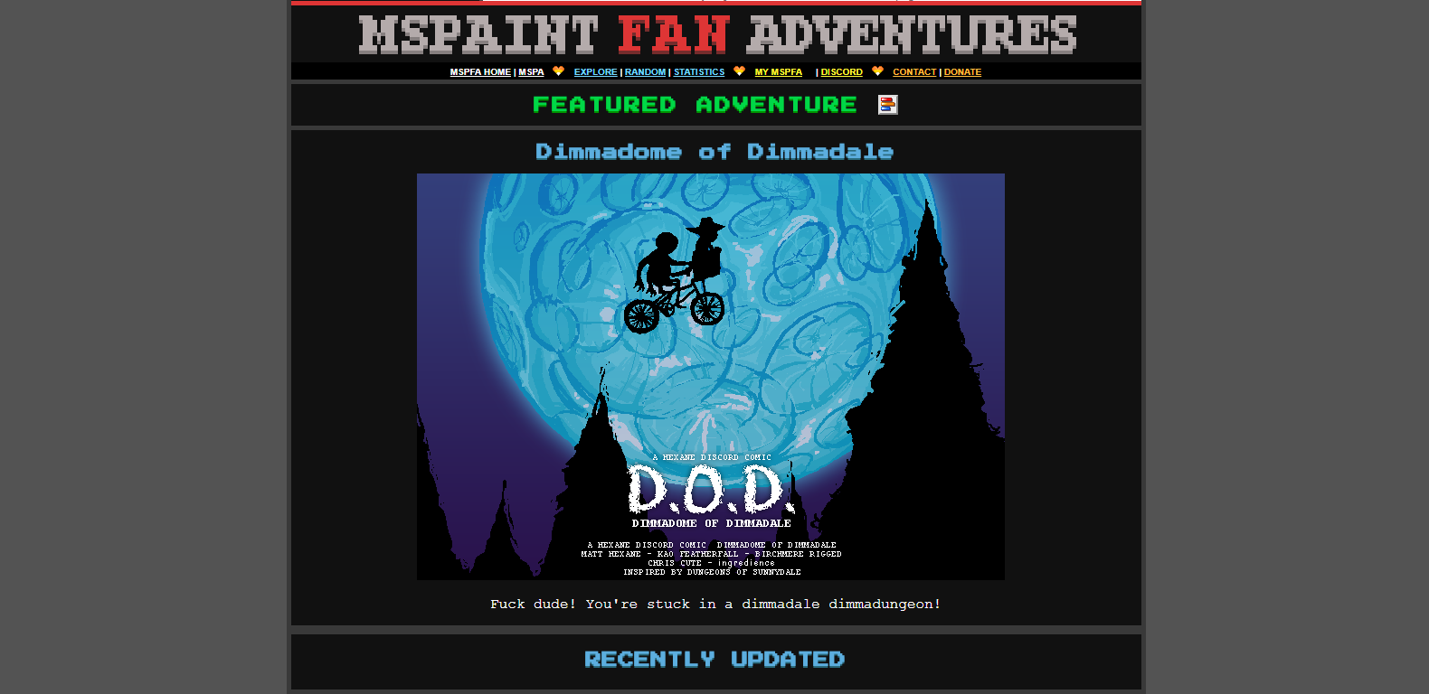 MSPFA Dark Theme