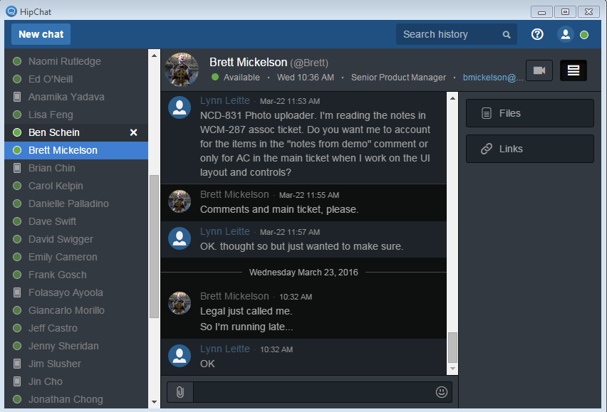 hipchat stride