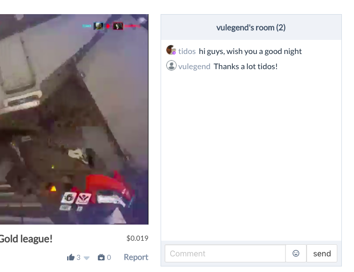 DLIVE Fixed Chat Size