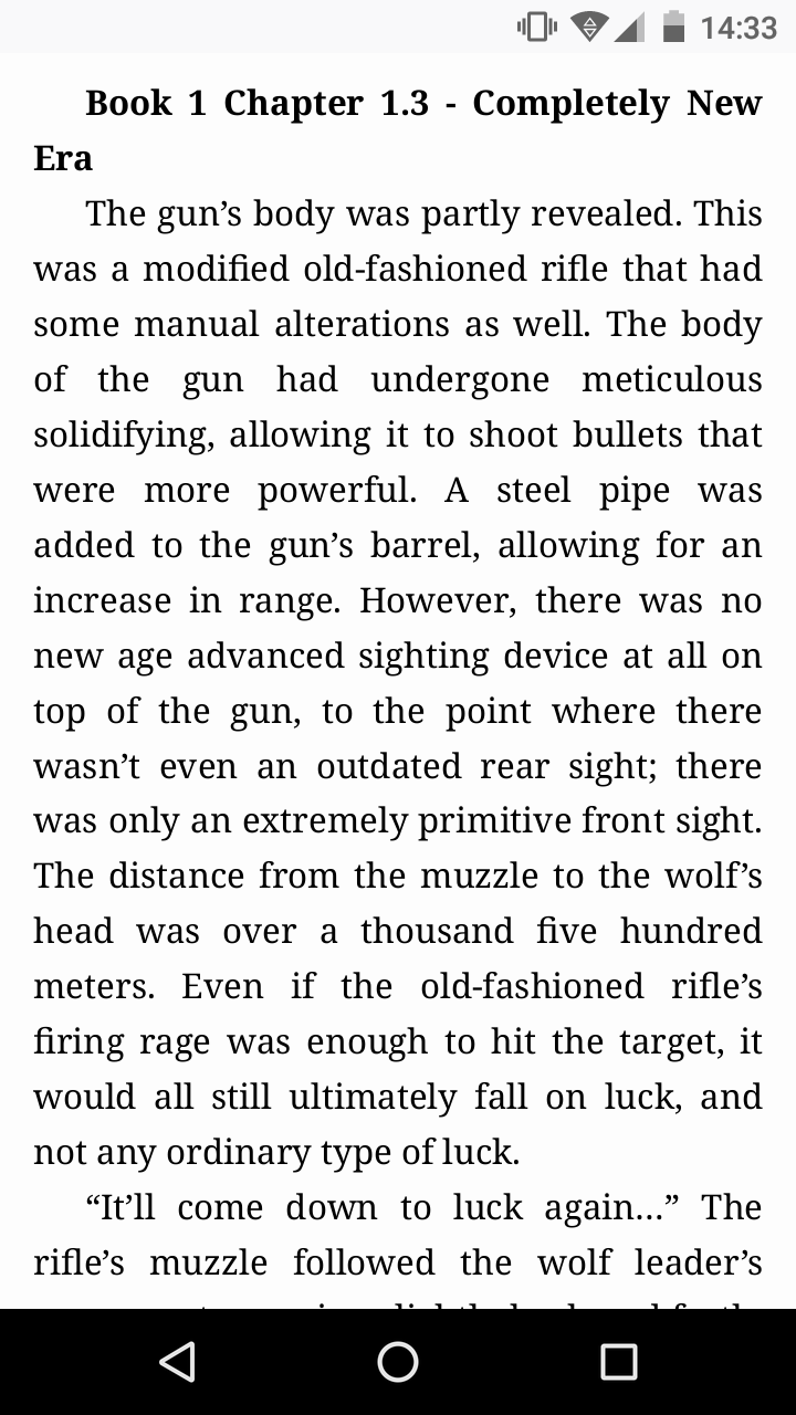 Wuxiaworld Mobile - Better Typography