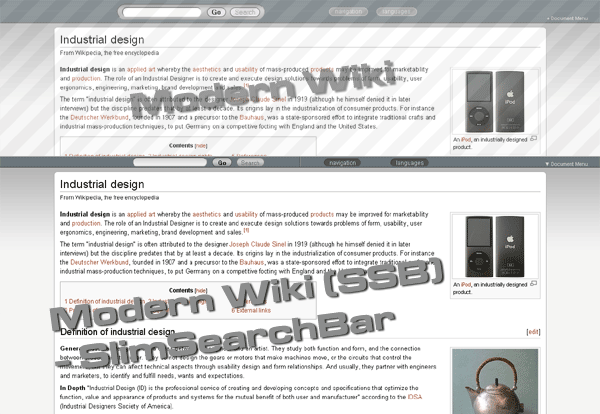 Modern-Wiki[SSB] - SlimSearchBar