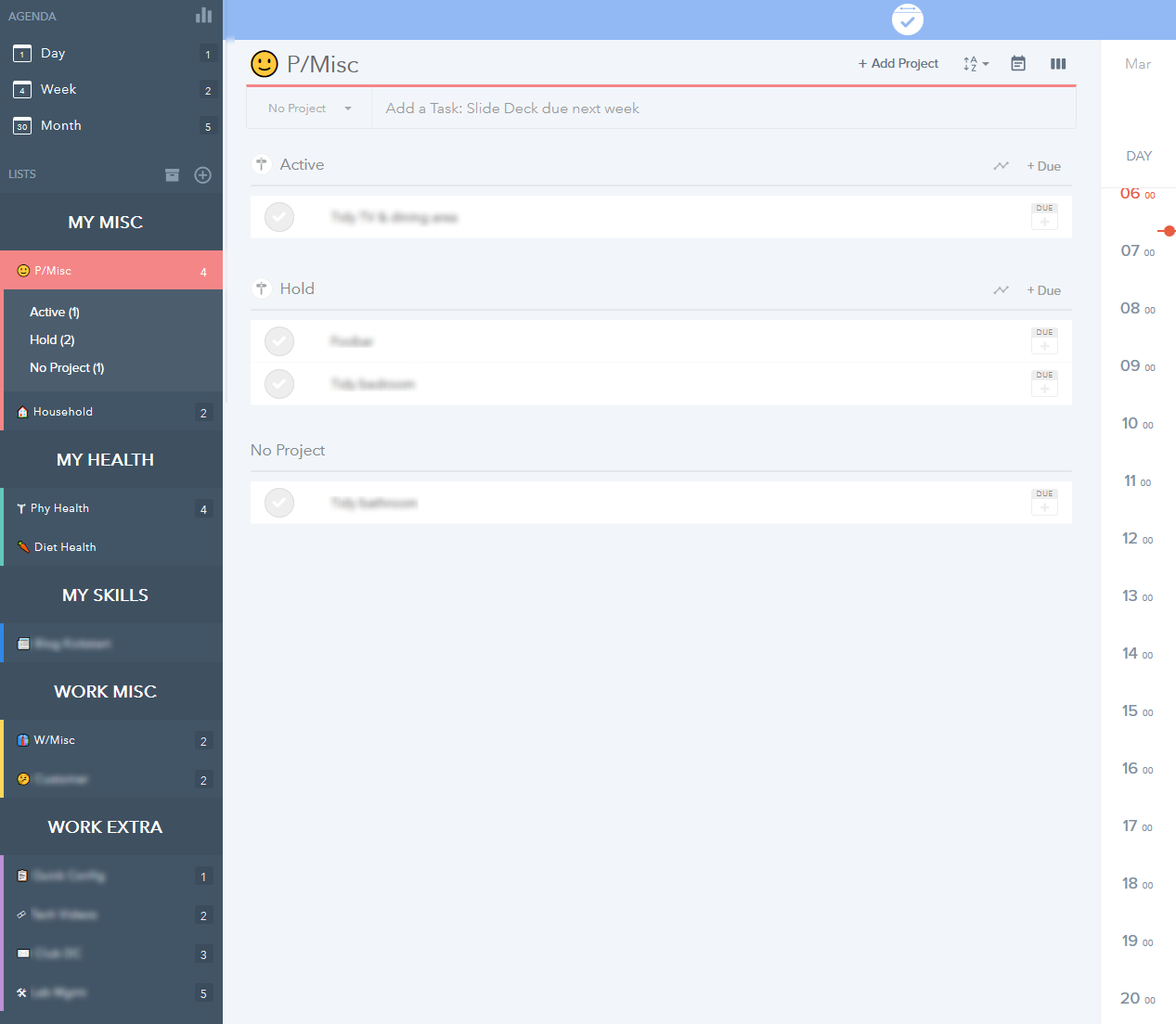 GetPlan.co, Sidebar Headings