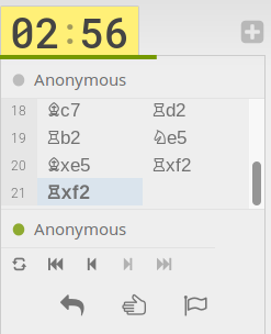 Lichess.org Moves Navigation at the bottom