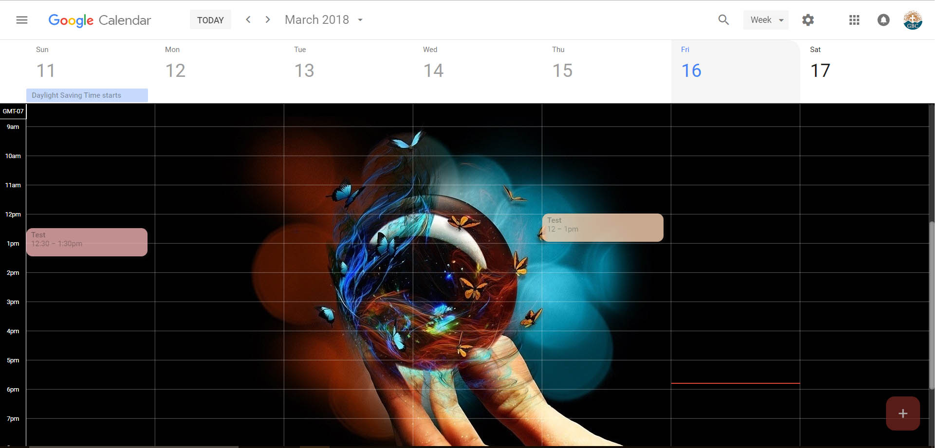 HJ's New Google Calendar 2018