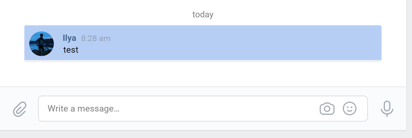 vk bright unread message color