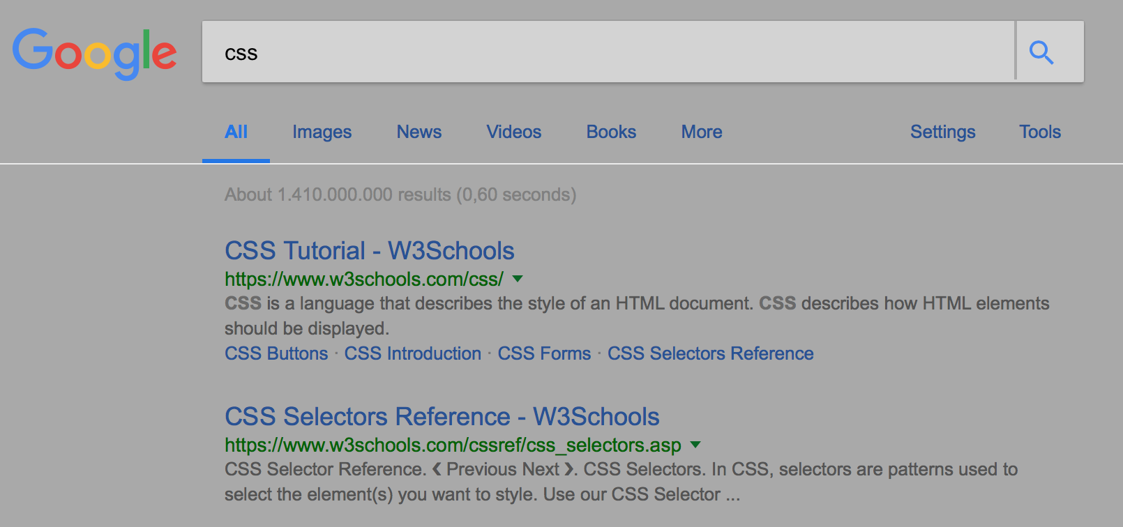 Eye-friendly google