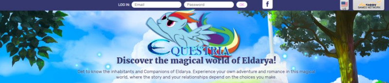 Equestria Rainbow Dash logo for Eldarya
