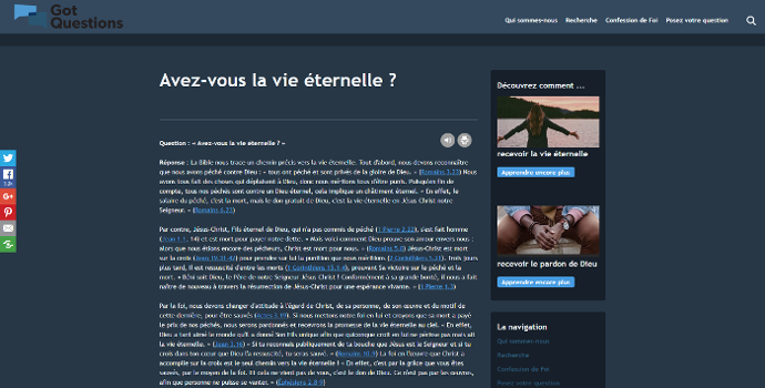 GotQuestions | Dark theme