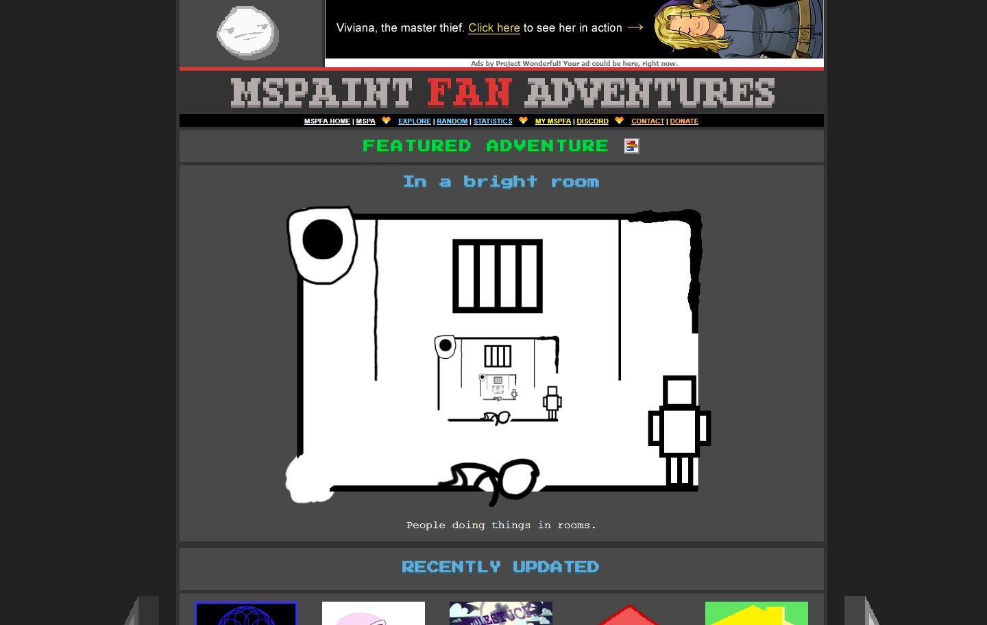 MSPFA / Dark Theme