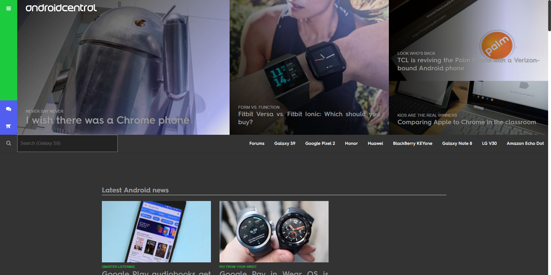 Android Central Simple Dark