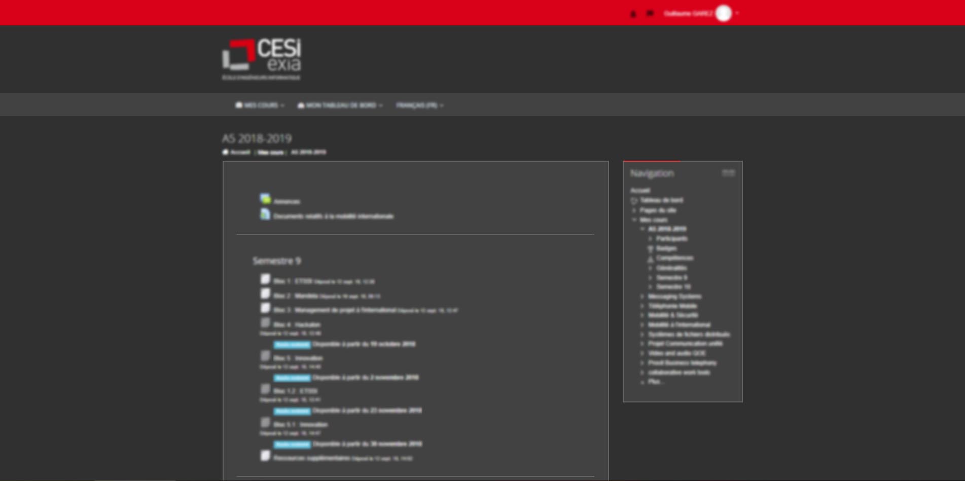 Darkdle - A dark theme for moodle