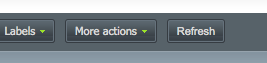 Gmail Redesigned - Refresh button Fix